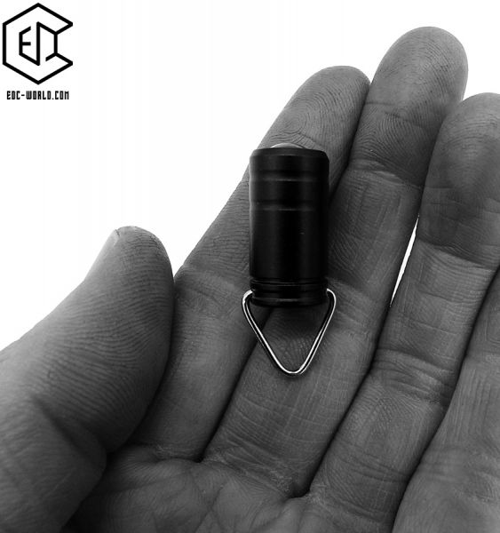 Mini-Taschenlampe mit Ring